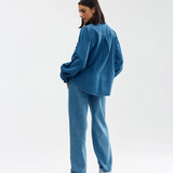 Luna Blouse - Denim