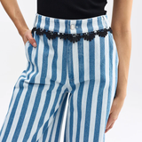 Darcey Jean Powder Denim Stripe