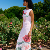 Ariel Mesh Dress - Baby Rose