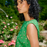 Loelle Dress - Leaf Rose