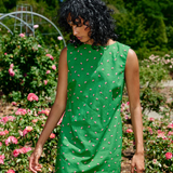 Loelle Dress - Leaf Rose