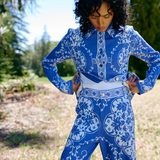 Lela Pant - Royal/Antique