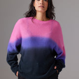 Amara Double Dip Dye Belair Knit - Sugar Plum
