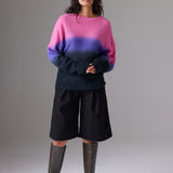 Amara Double Dip Dye Belair Knit - Sugar Plum