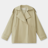 Arden Short Mac Jacket - Natural