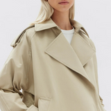 Arden Short Mac Jacket - Natural