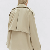 Arden Short Mac Jacket - Natural