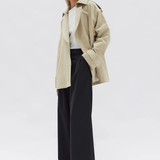Arden Short Mac Jacket - Natural