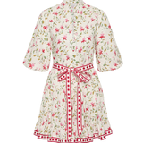 Ruba Mini Dress - Pink Petals