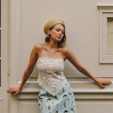 Rex Wrap Skirt - Seashell Tile