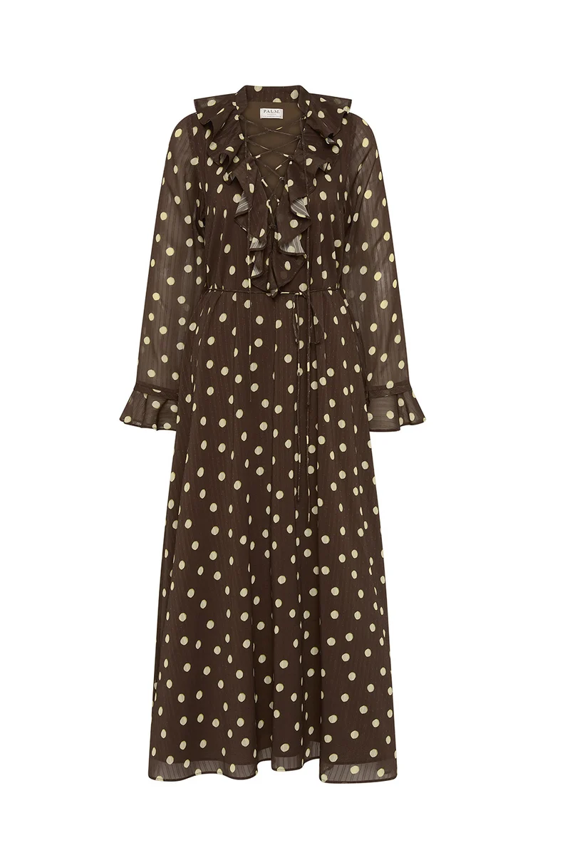 Eddy Dress - Giallo Pois