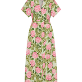 Sylvie Dress - Pink Jardin