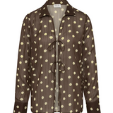 Harlow Shirt - Giallo Pois