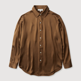 Pippa Silk Shirt - Bronze