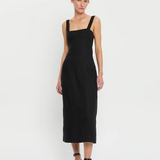 Azarea Tie Back Midi Dress