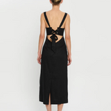 Azarea Tie Back Midi Dress