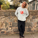Red Keychain Crew - Grey Marle