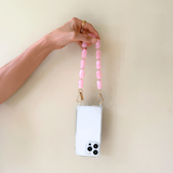 Blush Pink Phone Wristlet