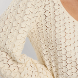 Bella Knit Top - Cream