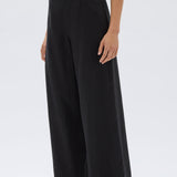 Blythe Linen Pant - Black