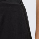 Blythe Linen Pant - Black