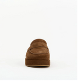 Burkley Slide - Mocha Suede / Cream Shearling
