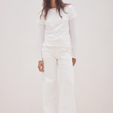 Skye Trouser - Bone