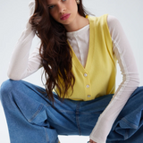 Jada Button Up Tank - Limonada