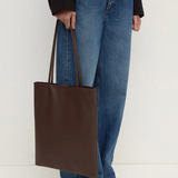 Callen Leather Shoulder Bag - Walnut