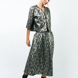 Trine Short Jacket - Silver