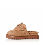 Cedar - Fawn  Suede/Shearling