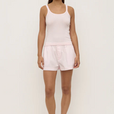 Charlie Rib Tank - Blossom