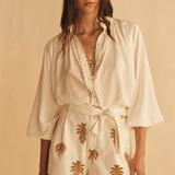 Resort Short - Dalla Palma Embroidered