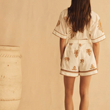 Resort Short - Dalla Palma Embroidered