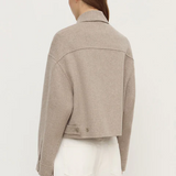 Dallas Wool Jacket - Pebble