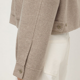 Dallas Wool Jacket - Pebble