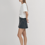 Boston Black Denim Skirt