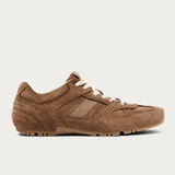 Suede Brown Leather Sneakers