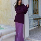 Heidi Maxi Skirt - Mulberry