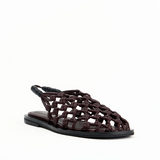 Elki Slingback Sandle - Choc
