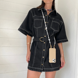 Moon Pearl Crossbody Phone Chain