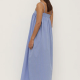 Erina Stripe Maxi Dress - Blue/White Stripe