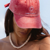 Forget Me Not Cap - Chilli