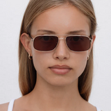 Evangeline Sunglasses - Coffee