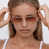 Evangeline Sunglasses - Cola