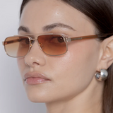 Evangeline Sunglasses - Cola