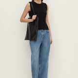 Evelyn Milano Knit Top - Black