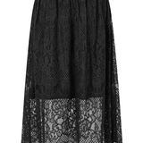 Ever Short Lace Skirt - Black
