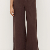Everyday Linen Pant - Ganache