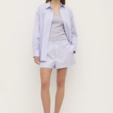 Everyday Poplin Short  - Lilac